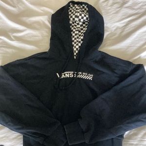 Cropped Vans hoodie